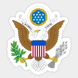 United States Coat of Arms Sticker